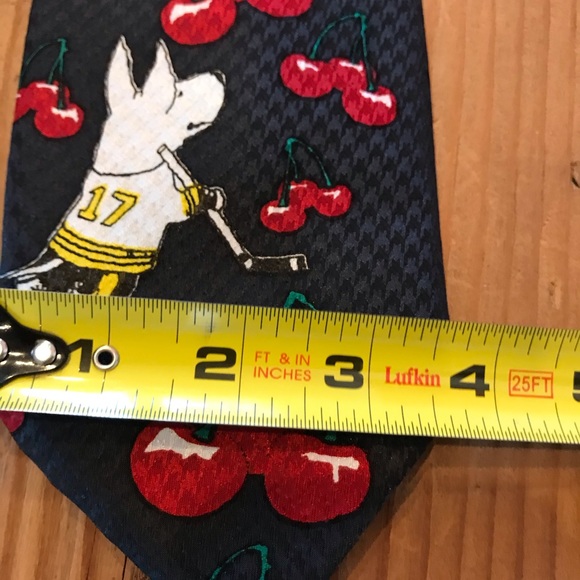 Cherry’s Blossom Don Cherry’s Dog Blue Necktie - Picture 7 of 7
